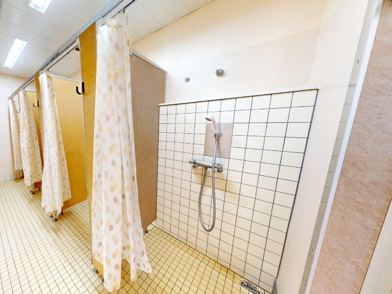 木更津市健康増進センター いきいき館のシャワーブース