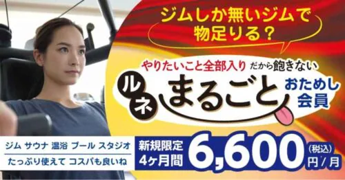 【12/31(木)まで】『ルネまるごとおためし会員』期間限定募集！ チラシ画像