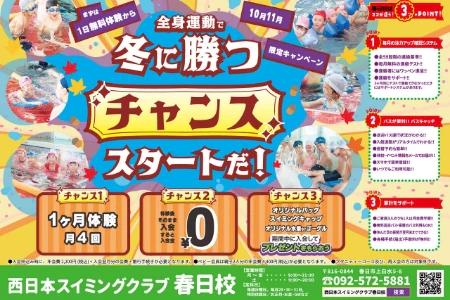 西日本スイミングクラブ 春日校施設写真