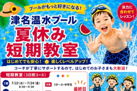 淡路市立 津名温水プール(かっぱ天国)施設写真