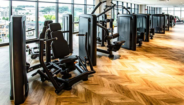 スポーツクラブ ルネサンス 蒔田24のマシンジム