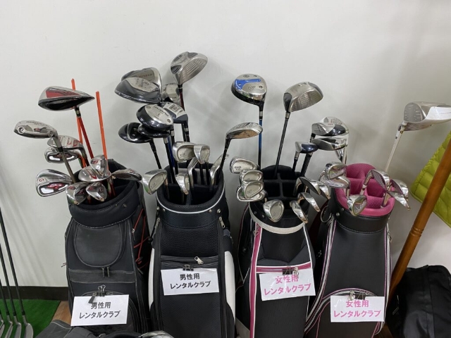 ステップゴルフ新羽店のゴルフクラブ