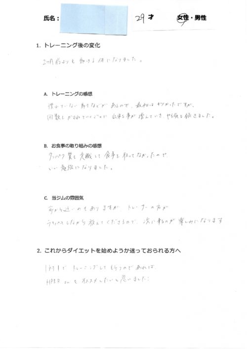 F.Aさんのサムネイル