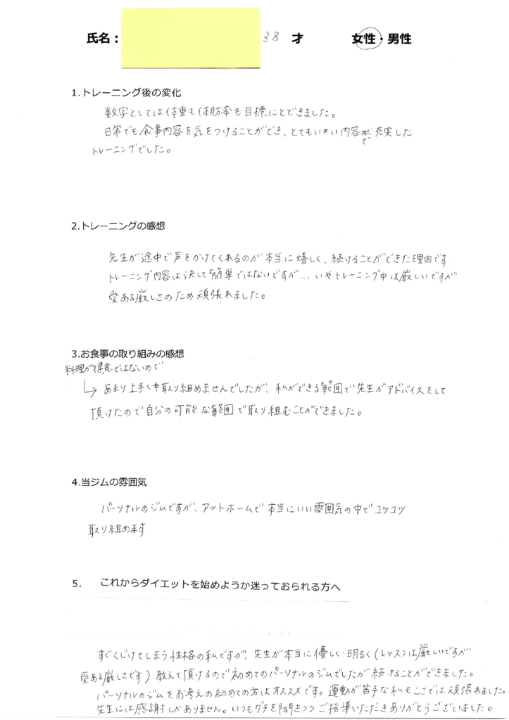 F.Nさんのサムネイル