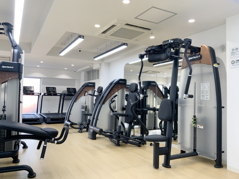 Square Fitness KAWAGOE(スクエアフィットネス川越神明町)のマシンジム