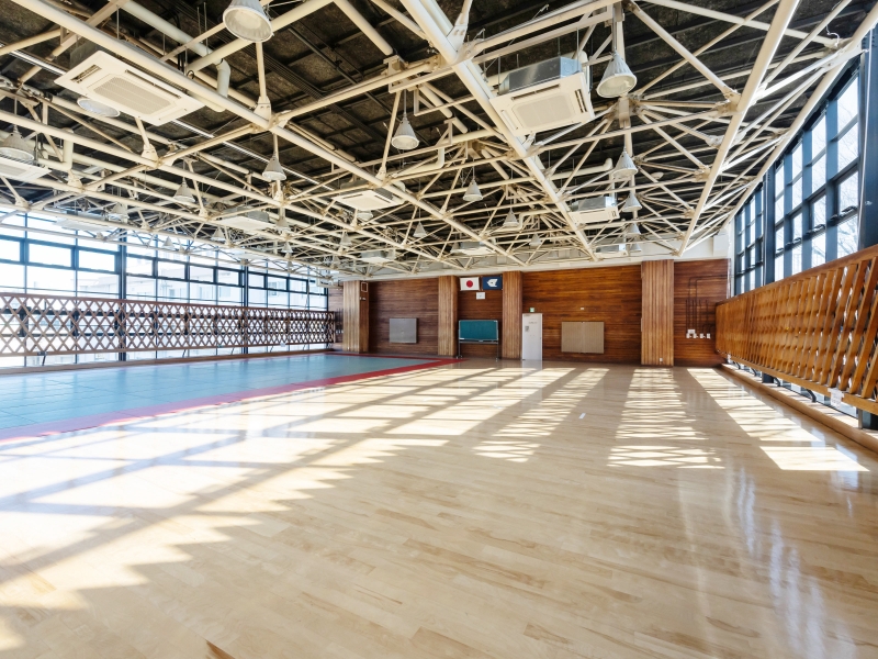 江戸川区総合体育館の剣道場