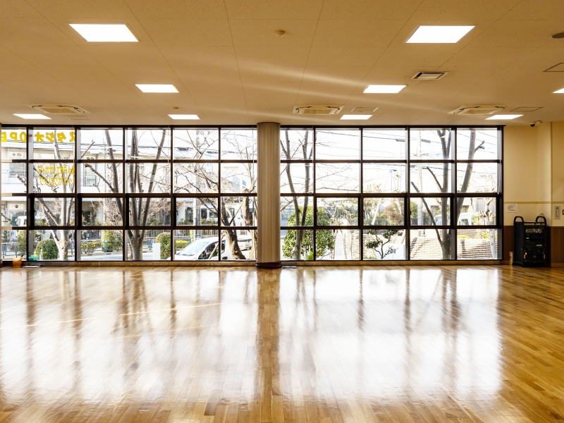 江戸川区総合体育館のスタジオ