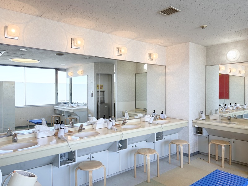 フィットネスクラブエポック要町店のパウダールーム
