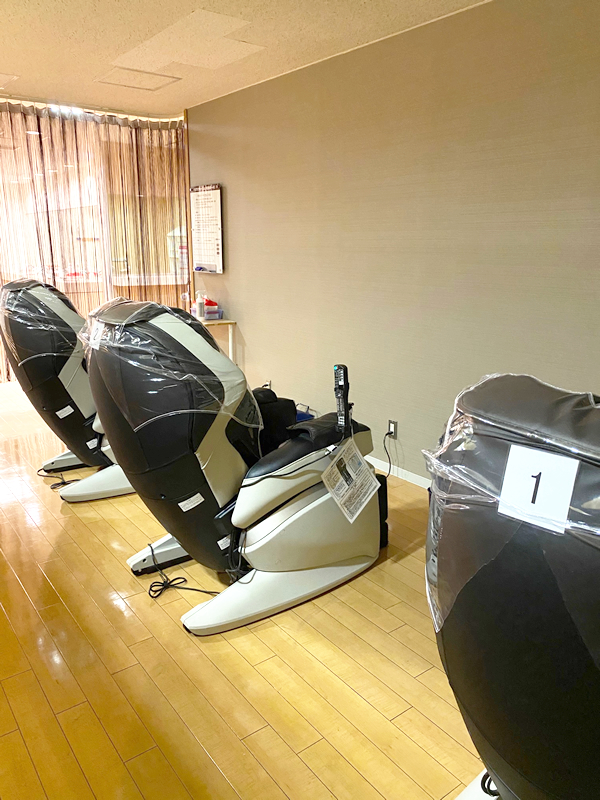 スポーツクラブ ルネサンス ひばりヶ丘24のマッサージチェア